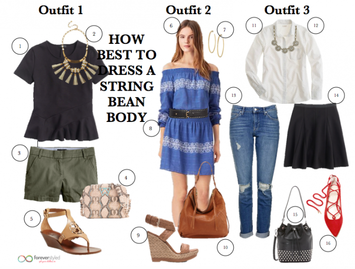 How Best to Dress a String Bean Body - Forever Styled